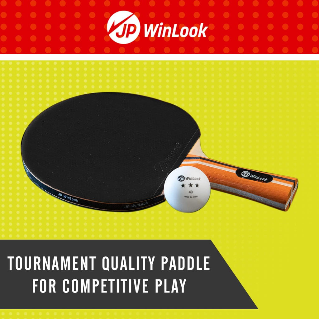 Ping Pong Paddles Sets - Portable Table Tennis Paddle Set with Ping Pong Paddles Professional Case & Ping Pong Balls - Premium Table Tennis Racket Player Set for Indoor & Outdoor Games
