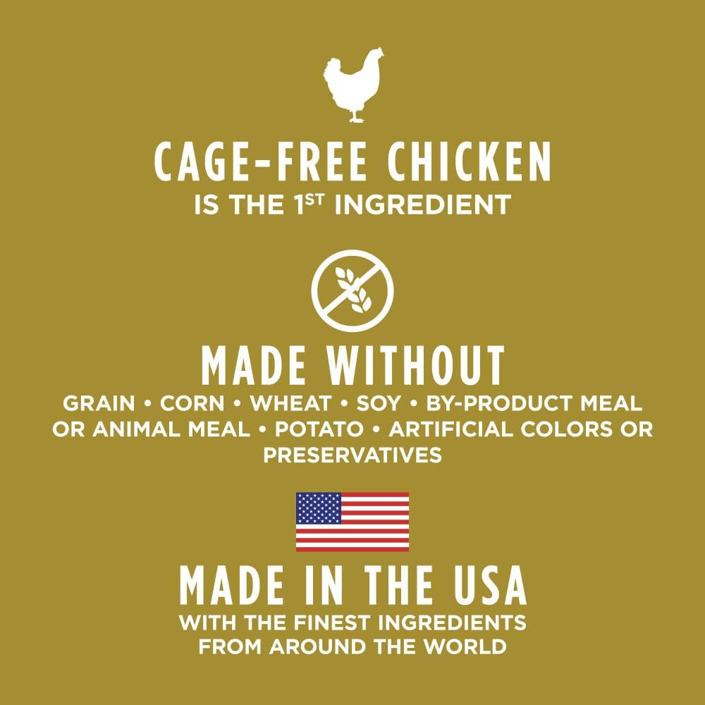 Ultimate Protein, Natural Dry Cat Food, Grain Free Recipe - Cage Free Chicken, 4 Lb. Bag