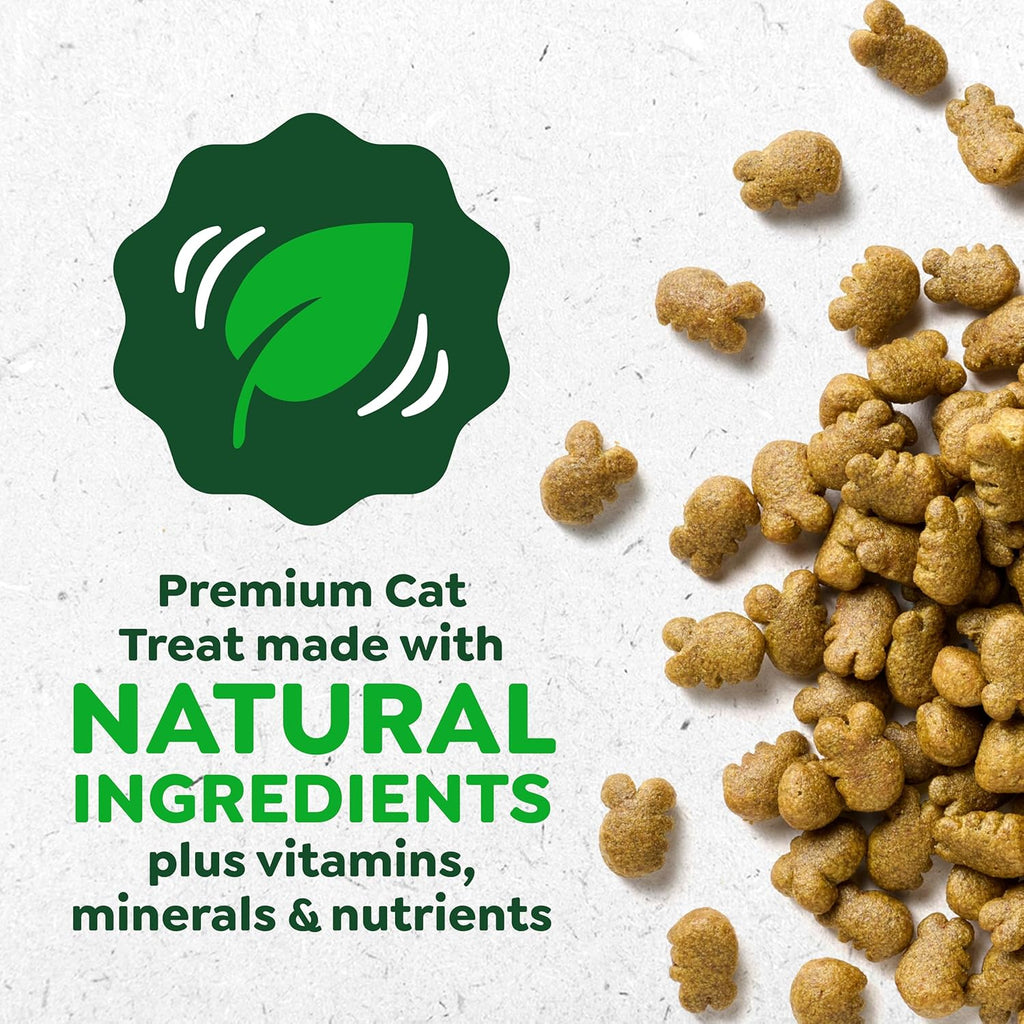 Greenies Cat Treats, Feline Veterinarian-Recommended Adult Natural Dental Cat Treats, Oven Roasted Chicken Flavor, 9.75 Oz. Tub