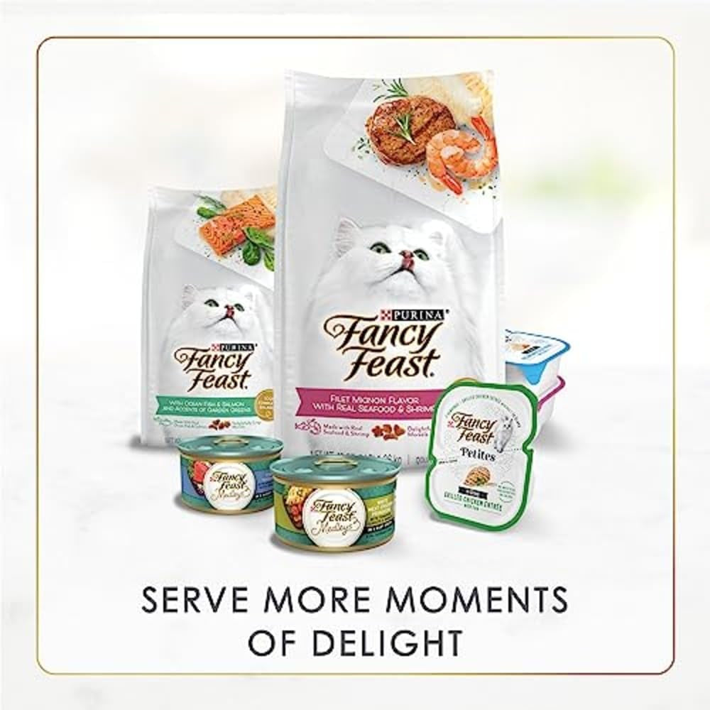 Purina  Gravy Lovers Poultry and Beef Grilled Gourmet Wet Cat Food Variety Pack - (Pack of 30) 3 Oz. Cans