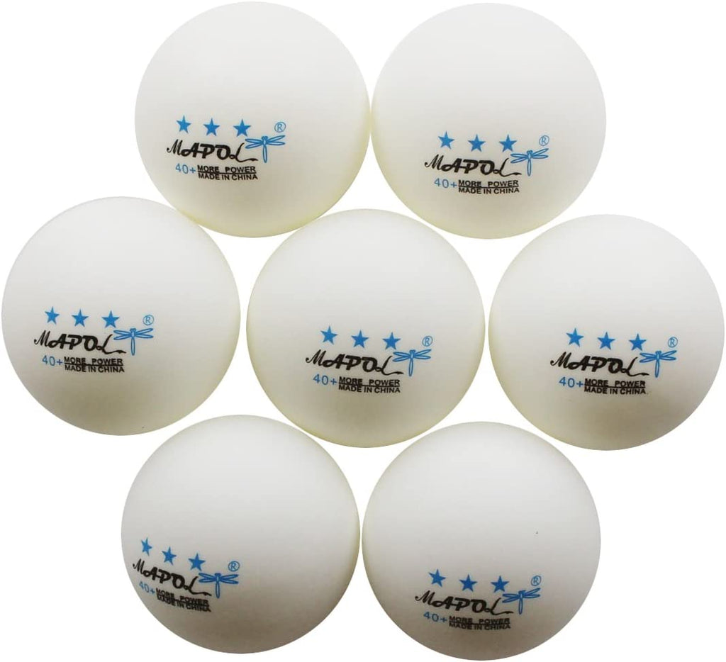 50 White 3-Star Table Tennis Ball Premium Training Ping Pong Balls