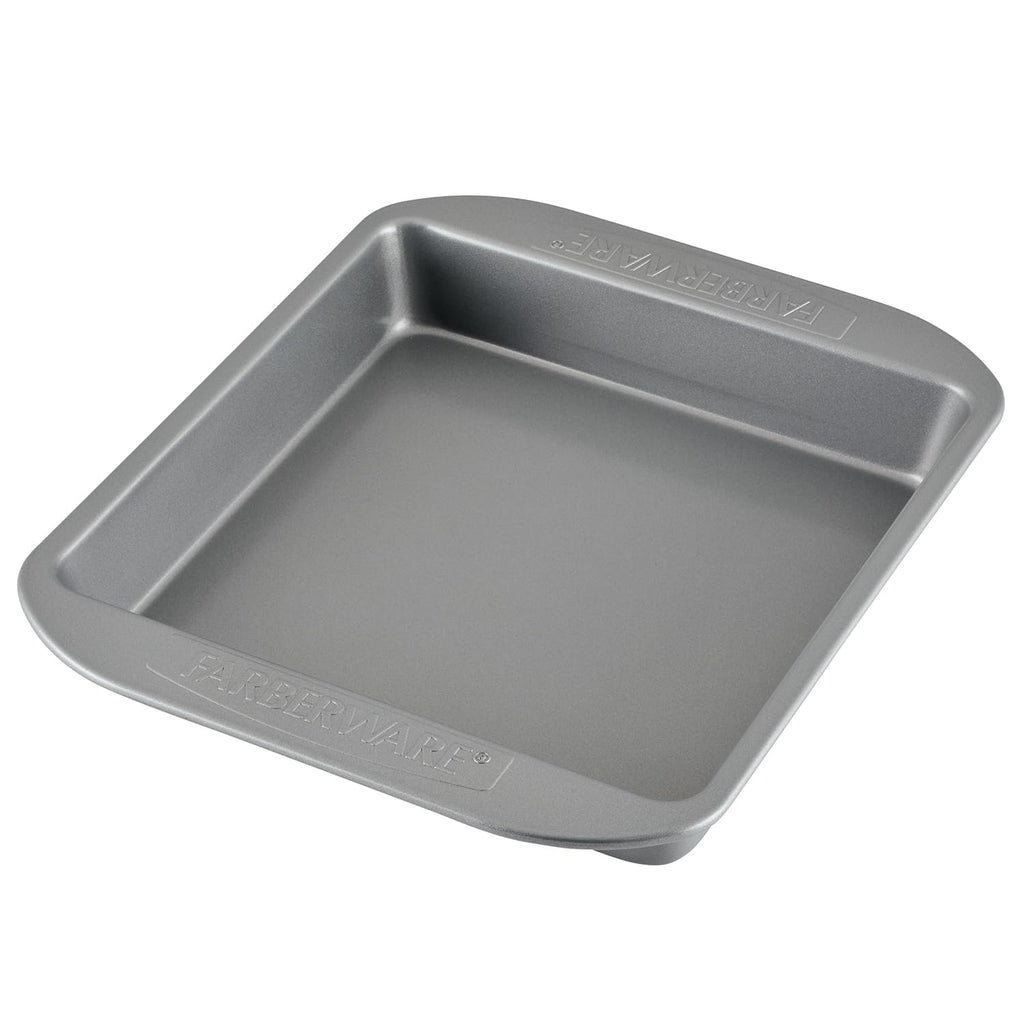 Nonstick Bakeware 9-Inch Square Cake Pan, Gray