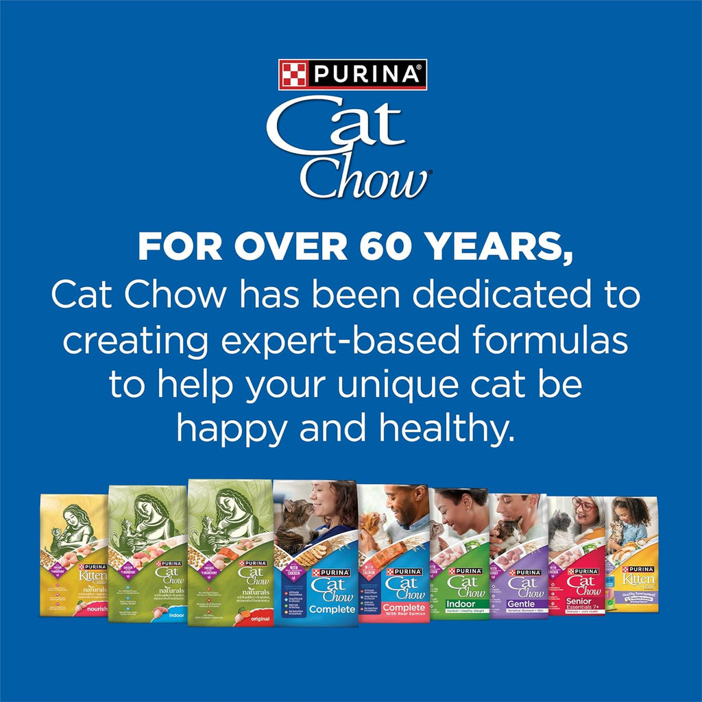 Complete High Protein Dry Cat Food with Real Chicken - (Pack of 4) 3.15 Lb. Bags