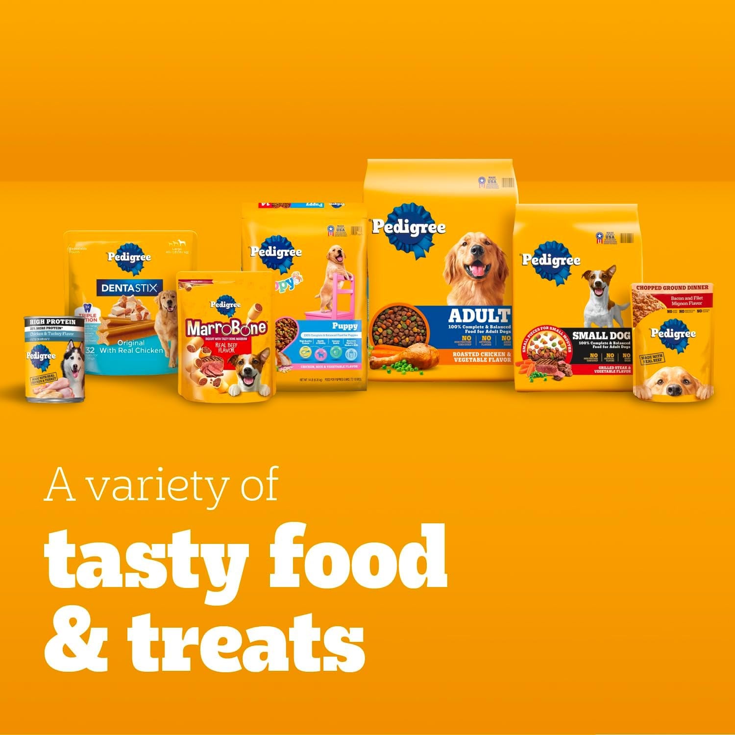 Pedigree Choice Cuts in Gravy Wet Dog Food, Adult Soft Wet Dog Food, Variety Pack, 3.5 Oz. Pouches, 48 Count