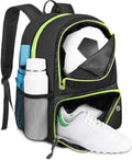 Soccer Backpack,Soccer Bag with Ball Holder, Water Resistant Sport Equipment Bags Fit Basketball Volleyball Football