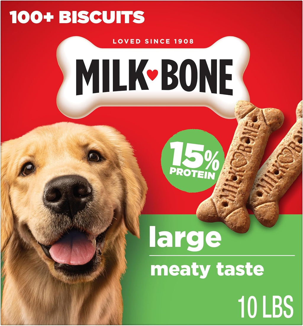Original Dog Treats Biscuits for Large Dogs, 10 Pounds (Packaging May Vary)