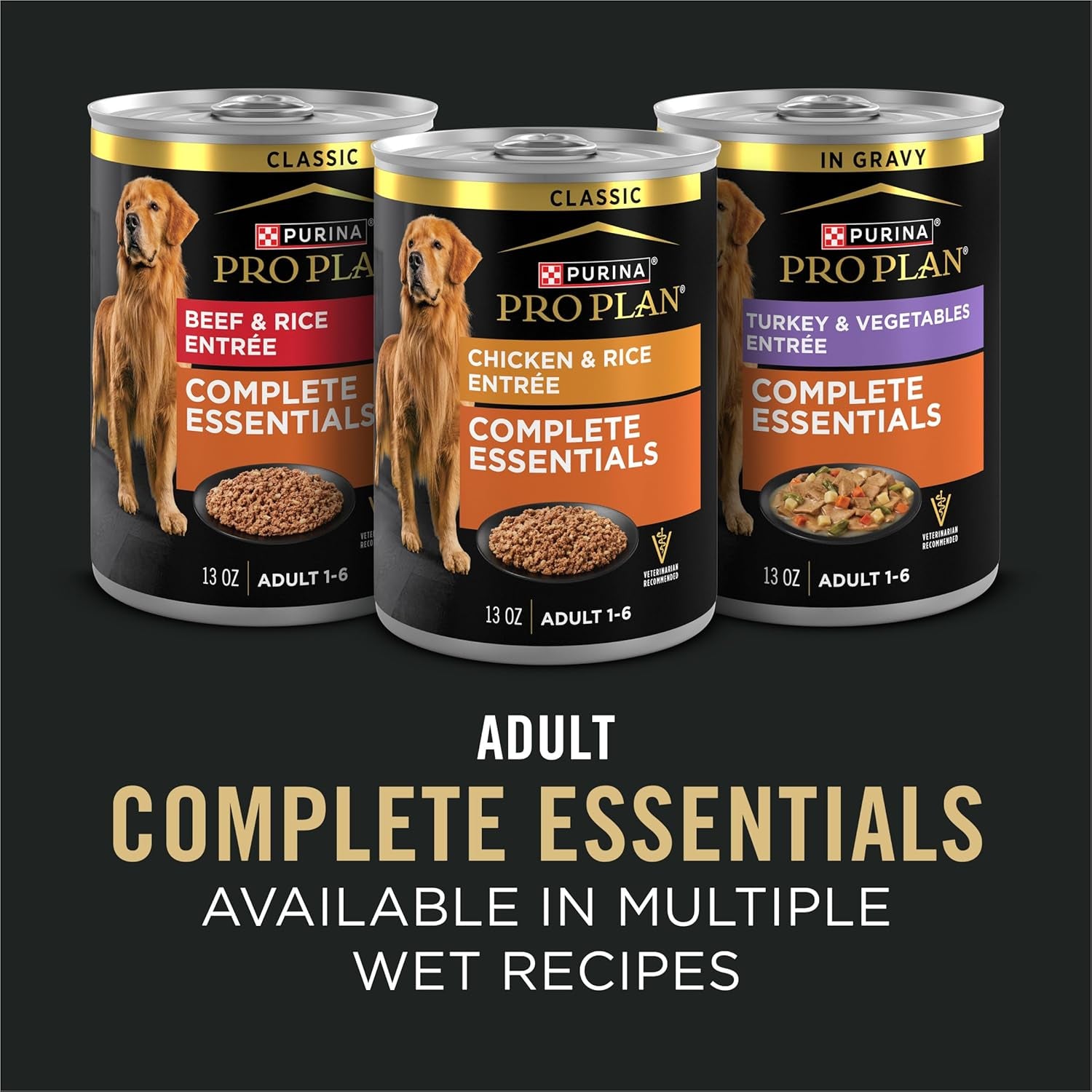 Purina Pro Plan Complete Essentials Shredded Blend Chicken and Rice Dog Food Dry Formula with Probiotics for Dogs - 15 Lb.