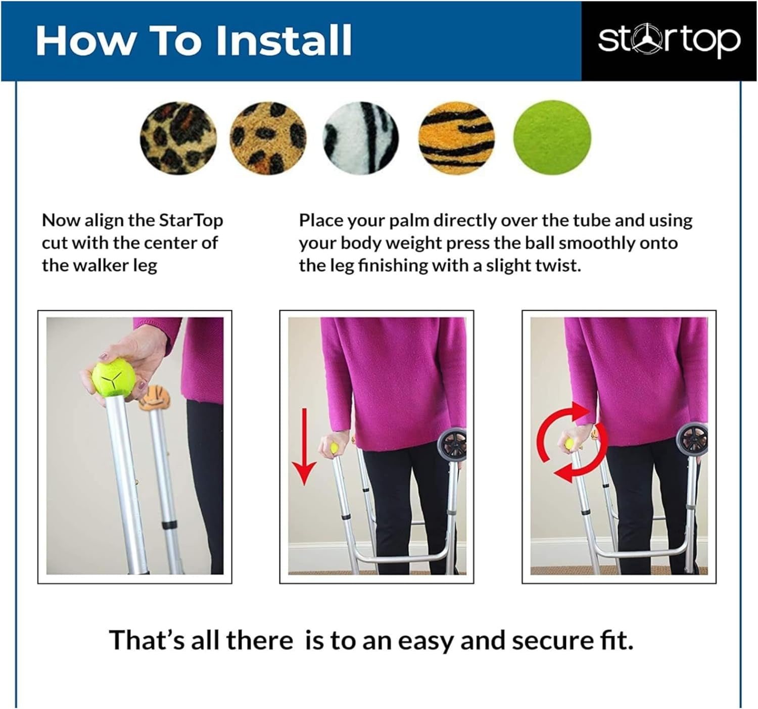Deluxe Pre Cut Walker Tennis Ball Glides - Walkers Legs Universal Precut Glide Balls, Accessories Gifts for Elderly Seniors or Medical Rehab