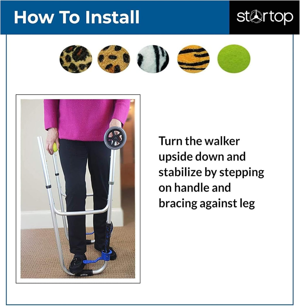 Deluxe Pre Cut Walker Tennis Ball Glides - Walkers Legs Universal Precut Glide Balls, Accessories Gifts for Elderly Seniors or Medical Rehab