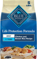 Life Protection Formula Adult Dry Dog Food, Helps Build and Maintain Strong Muscles, Made with Natural Ingredients, Chicken & Brown Rice Recipe, 5-Lb. Bag