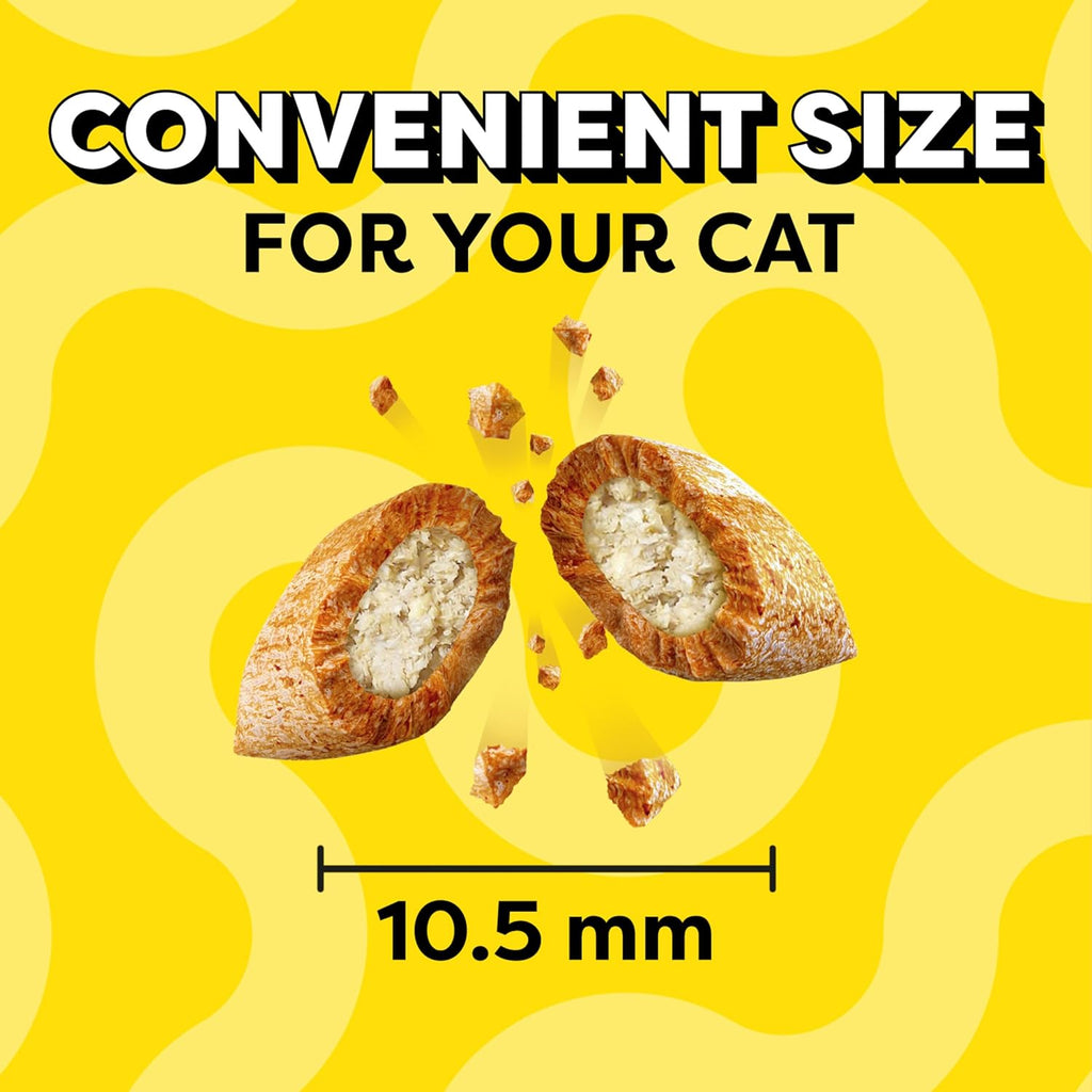 Cat Treats Classic Crunchy and Soft Cat Treats, Tasty Chicken Flavor, 30 Oz. Tub