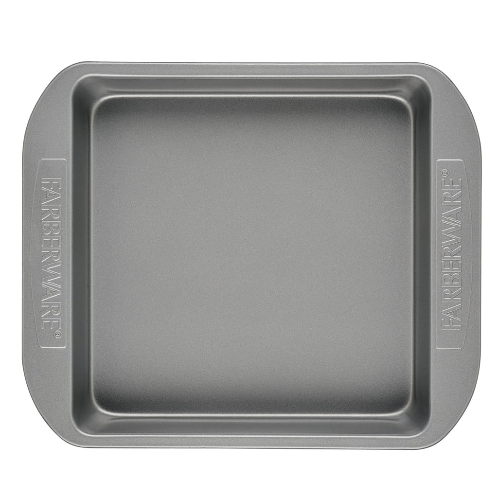 Nonstick Bakeware 9-Inch Square Cake Pan, Gray