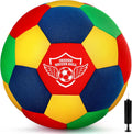 Indoor Soccer Ball, Size 4 Soft Foam for Toddlers and Kids, Silent in House, for Youth Boys and Girls Aged 3-12 Years Old