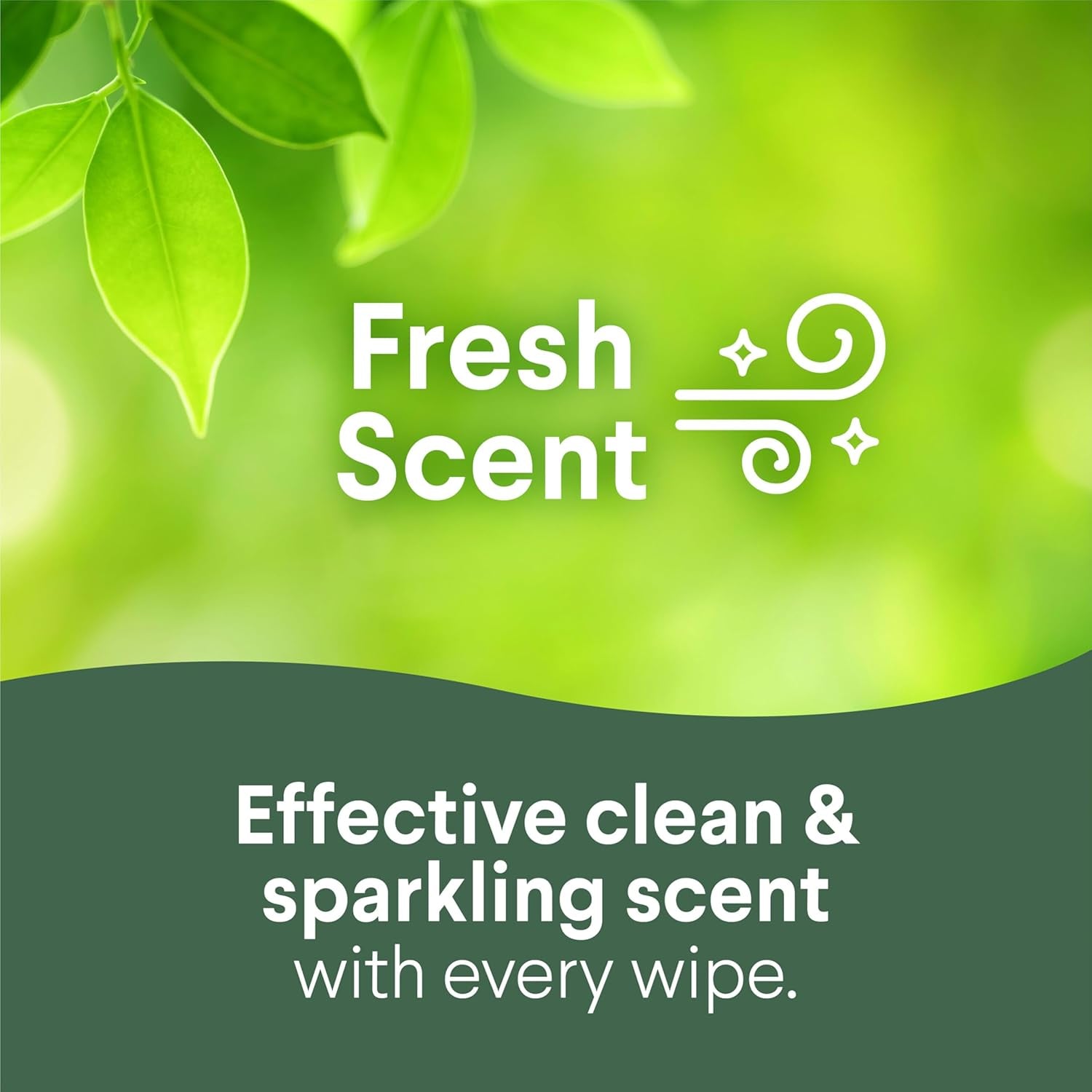 Disinfecting Wipes for Allergy Season, Bleach-Free, Multi-Surface Cleaner, Antibacterial, Fresh Scent & Crisp Lemon, 75 Count Each, Pack of 3