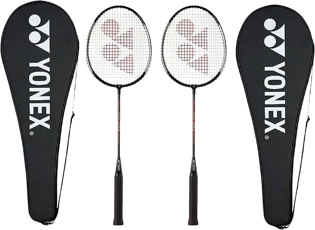 GR 303 Combo Badminton Racquet with Full Cover, Set of 2