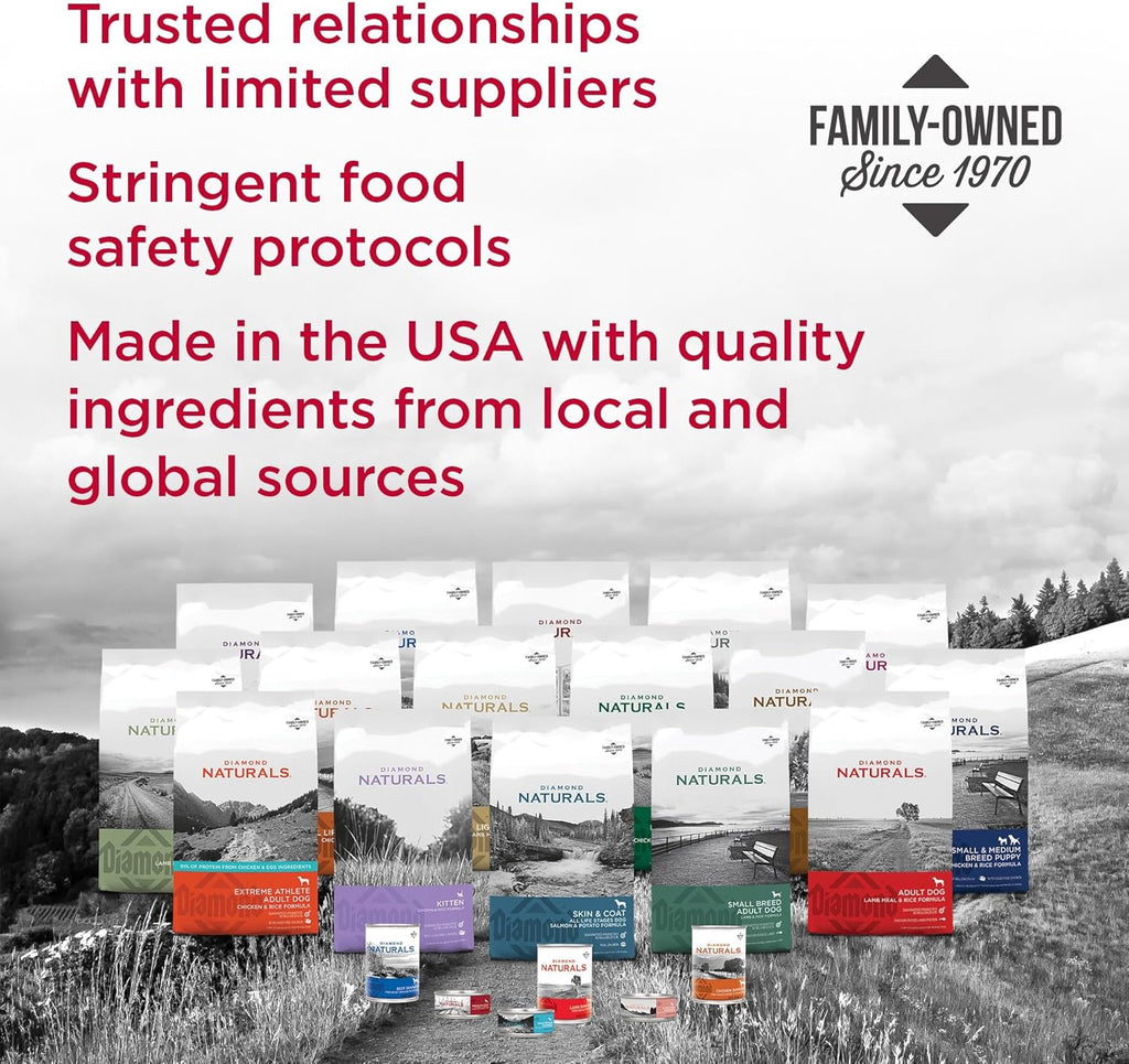 Large Breed Adult Dry Dog Food Chicken and Rice Formula with Protein from Real Chicken, Probiotics and Essential Nutrients to Support Balanced and Overall Health in Adult Dogs 40Lb