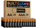 Coppertop AA + AAA Batteries, 56 Count (Pack of 1), Re-Closable for Quick Access and Organized Storage, Includes 28 Double a and 28 Triple a Batteries