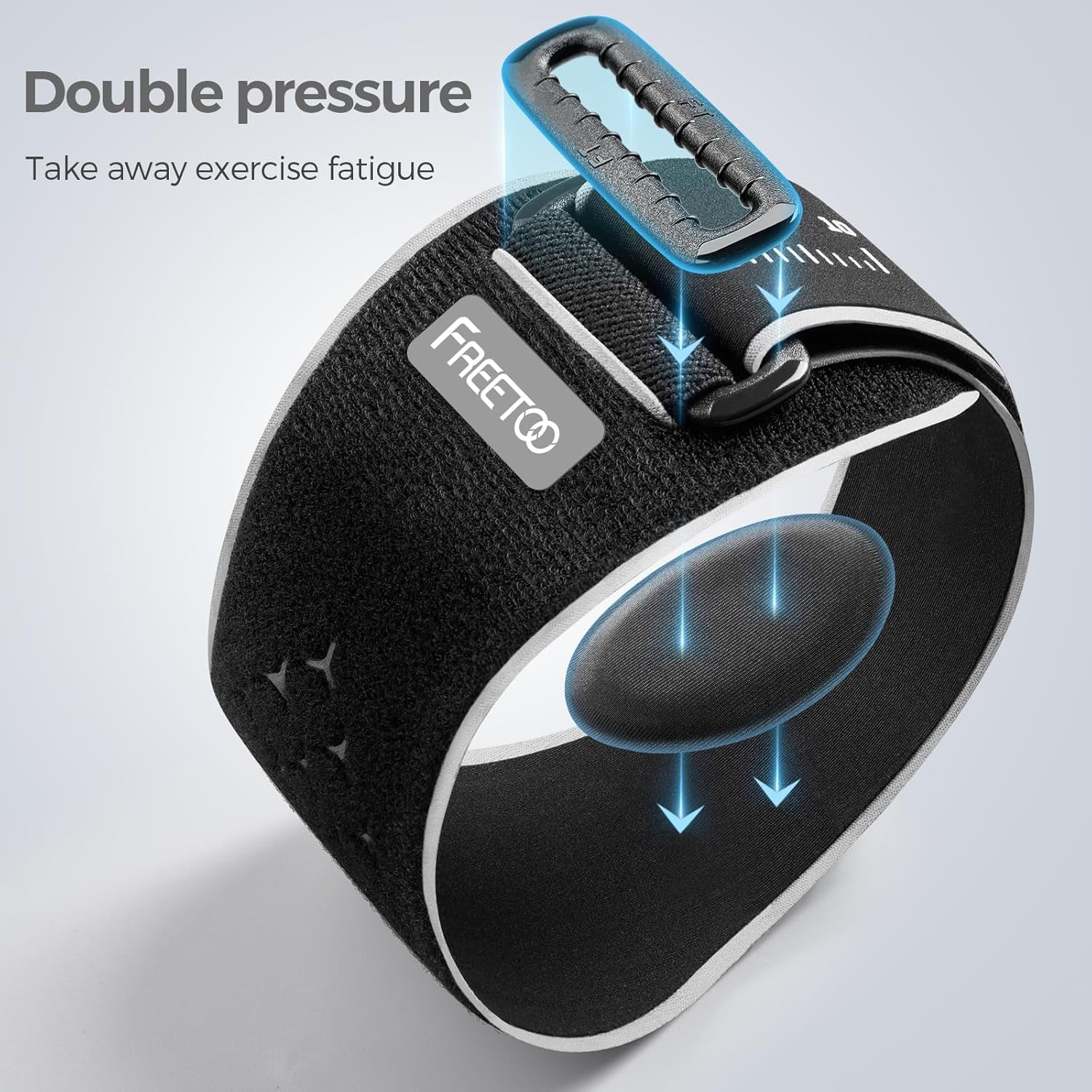 Tennis Elbow Brace for Men Women for Tendonitis, Tennis Elbow Strap with Gel Pad, Golfers Elbow Brace for Men for Tennis & Golfers Elbow,Lateral Medial Epicondylitis. Fits Forearm 7.1''-11''