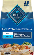 Life Protection Formula Adult Dry Dog Food, Helps Build and Maintain Strong Muscles, Made with Natural Ingredients, Chicken & Brown Rice Recipe, 15-Lb. Bag