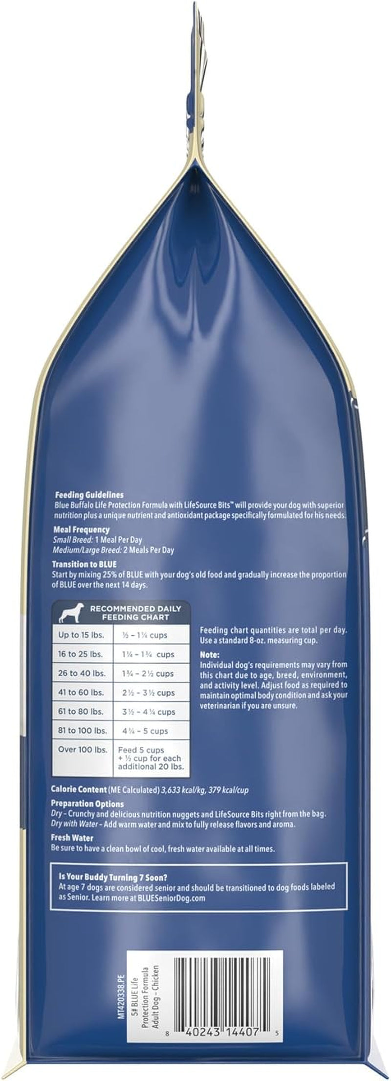 Life Protection Formula Adult Dry Dog Food, Helps Build and Maintain Strong Muscles, Made with Natural Ingredients, Chicken & Brown Rice Recipe, 5-Lb. Bag