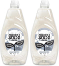 Liquid Dish Soap | Clean, Simple Ingredients | Extra Scrubbing Power | Unscented, 24 Oz - 2 Pack