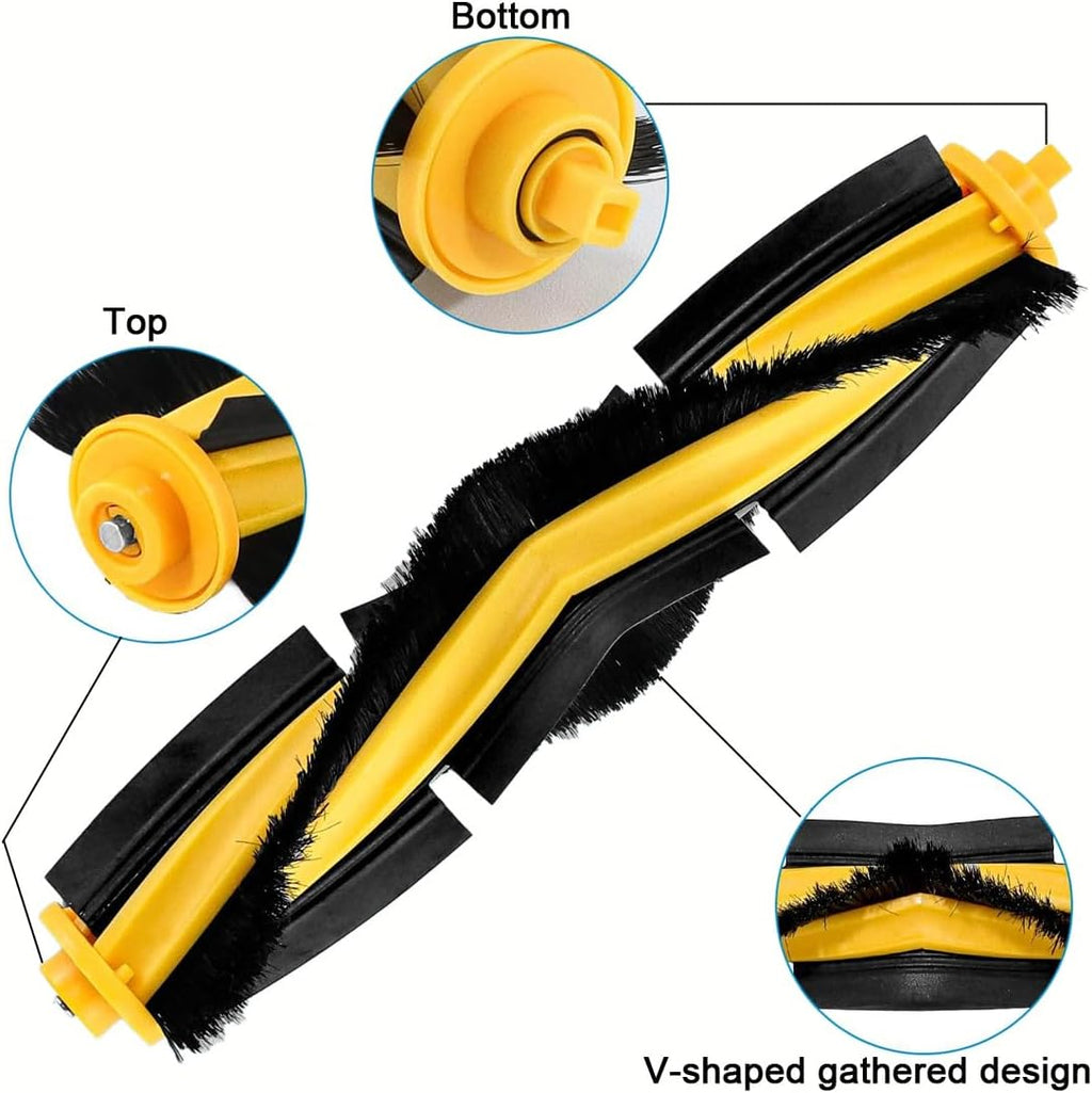Accessories for DEEBOT OZMO 920/950/T5/T8/T8 AIVI/T8 Max/N7/N8+/N8 Pro/N8 Pro Plus/T9+/N10 Plus/Yeedi Vac 2 Pro/Vac/Vac Max/Vac Station Robot Vacuum Deebot T8 Replacement Parts