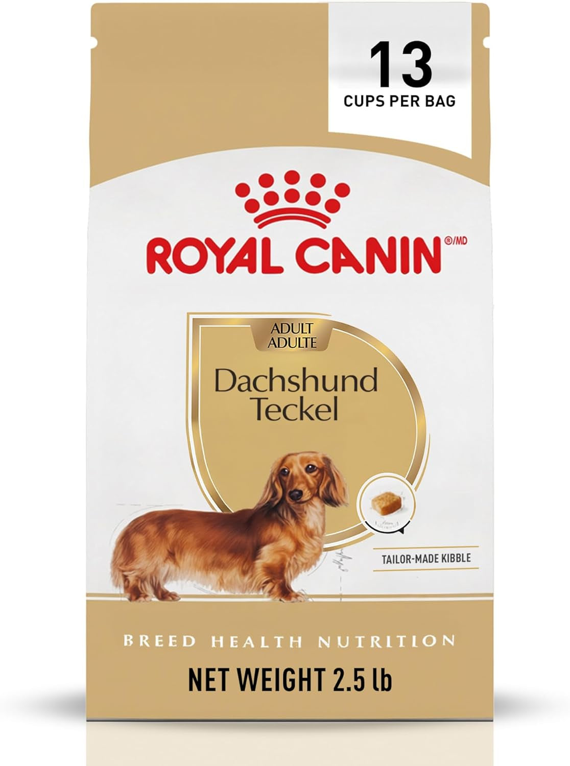 Royal Canin Breed Health Nutrition Dachshund Adult Dry Dog Food, 2.5 Lb Bag
