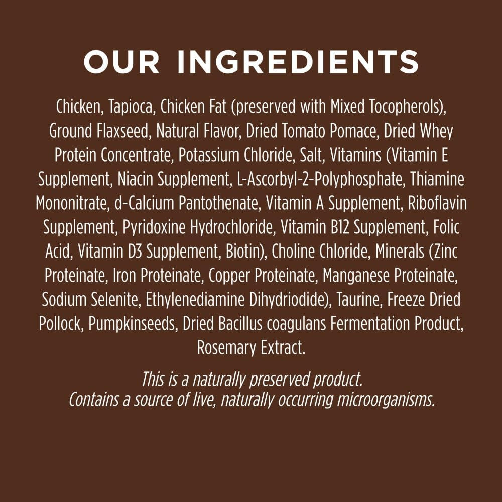 Ultimate Protein, Natural Dry Cat Food, Grain Free Recipe - Cage Free Chicken, 4 Lb. Bag