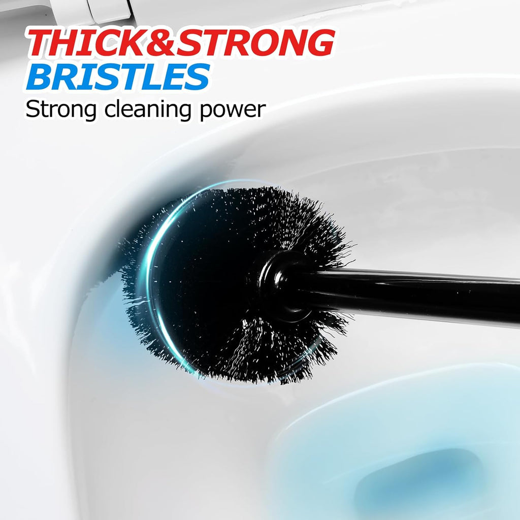 2 in 1 Toilet Plunger and Brush Set，Extended Handle Plunger，Toilet Bowl Brush Plunger Set, Bathroom Cleaning Tools ，Toilet Brush Plunger Combo，Cleaning Brush，Bathroom Cleaning Supplies