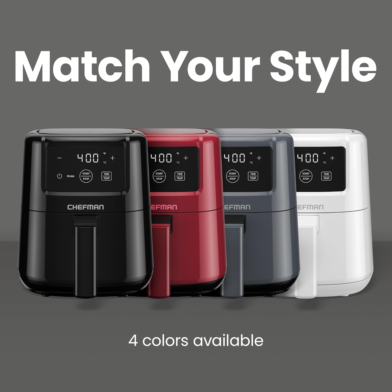 2 Qt Mini Air Fryer – Digital Space-Saving Compact Air Fryer with Nonstick and Dishwasher Safe Basket, Quick & Easy Meals in Minutes, Features Digital Timer and Shake Reminder – Black