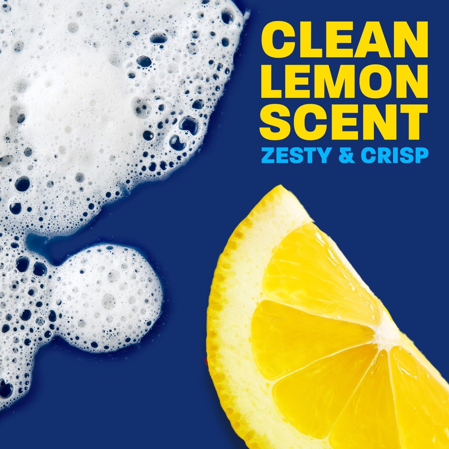 Powerwash Spray, Dish Soap, Dishwashing Liquid, Cleaning Supplies, Lemon, 1 Starter Kit + 3 Refills, 4 Units of 16Oz (64Oz)