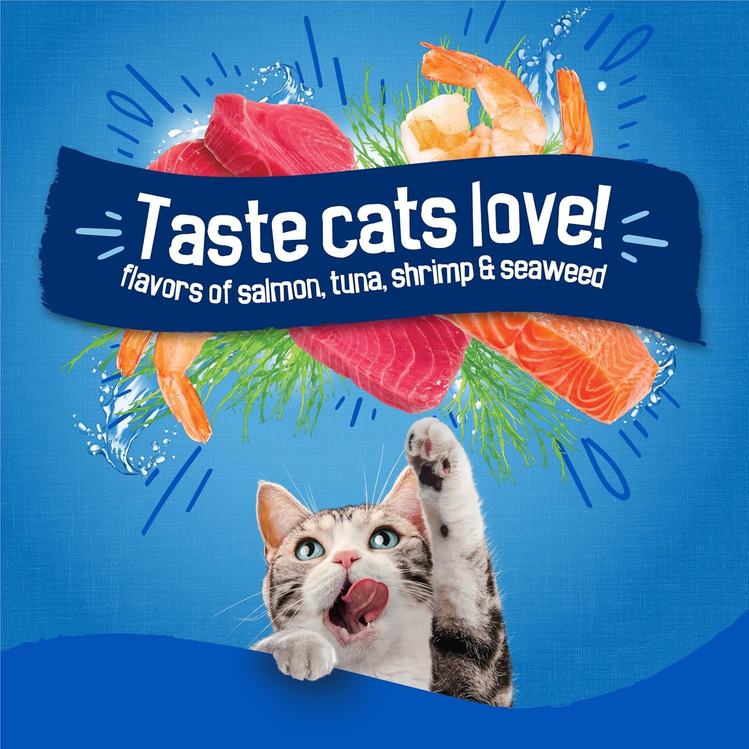 Purina  Dry Cat Food Seafood Sensations with Salmon, Tuna, and Shrimp Flavors - 22 Lb. Bag