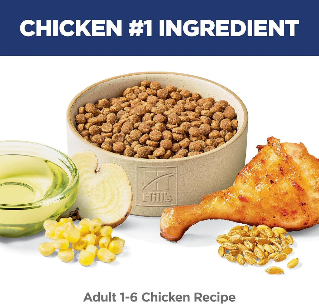 Hill'S Science Diet Adult 1-6 Dry Cat Food, Chicken, 4 Lb. Bag