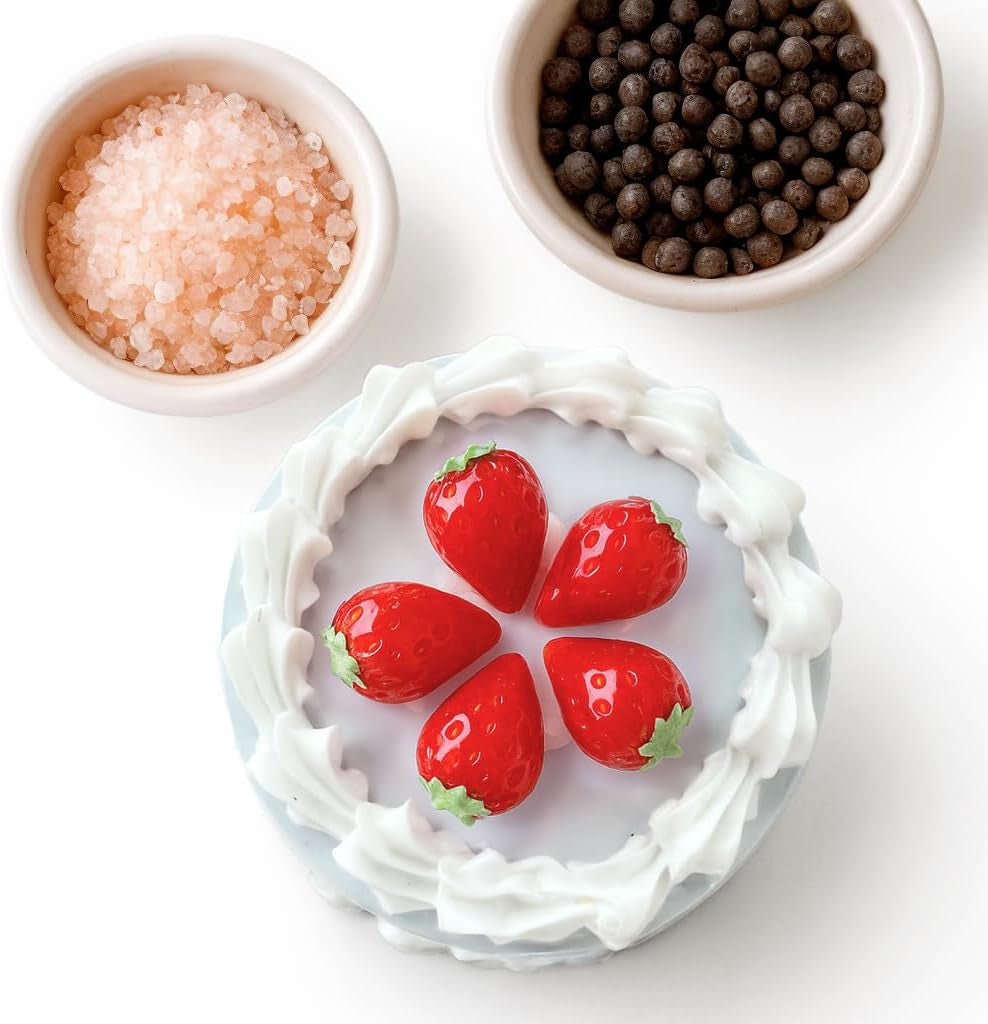 2.5-Inch Cute Spice Grinder – Strawberry Cake Style for Pepper, Seasonings & Herbs – Kitchen Gift