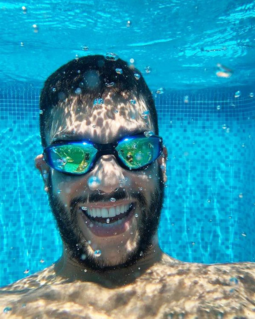 Swim Goggles, Swimming Goggles No Leaking Full Protection Adult Men Women Youth