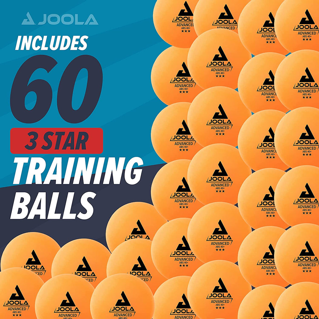 Training 3 Star Table Tennis Balls - 40+Mm Regulation Bulk Ping Pong Balls for Competition and Recreational Play - Fun as a Cat Toy - Indoor and Outdoor Compatible