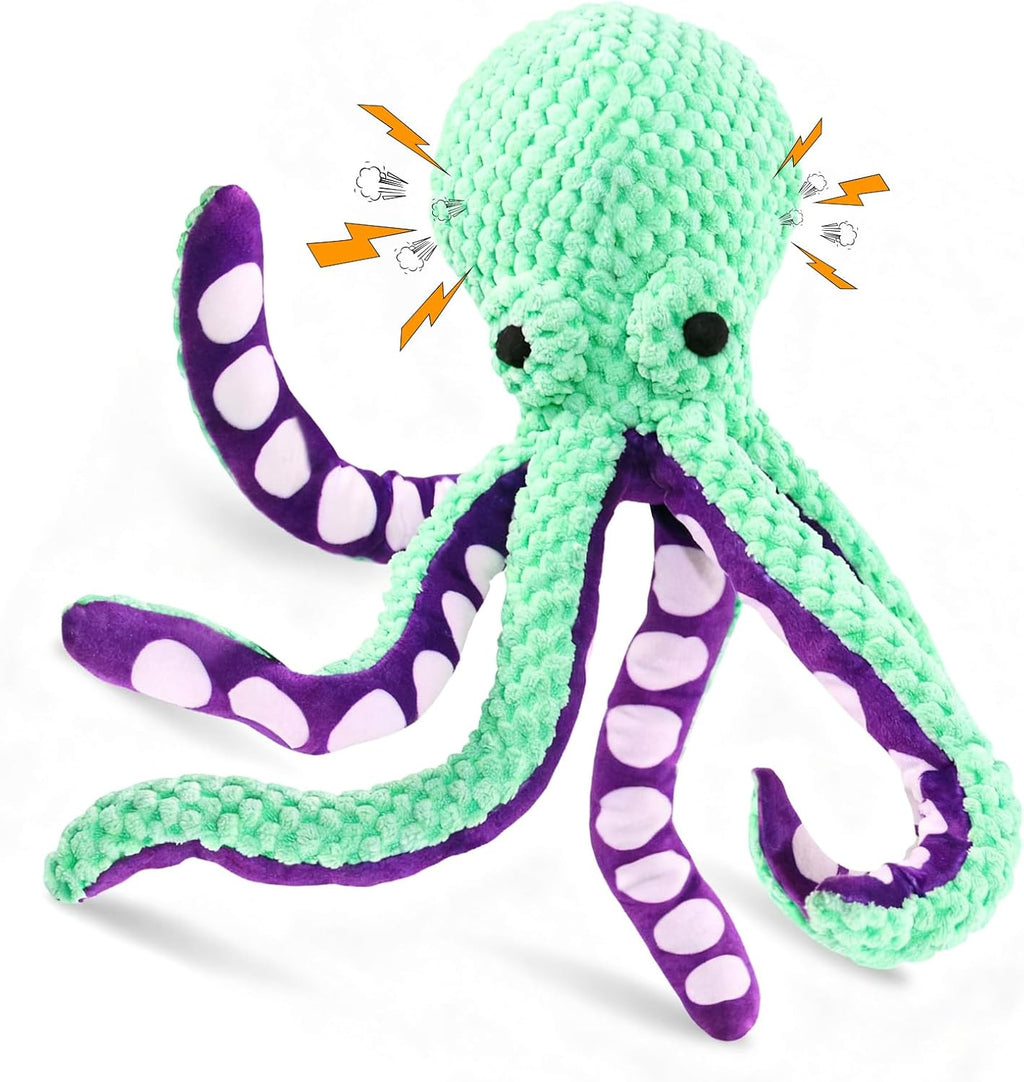 Large Squeaky Dog Toys- Plush Dog Toys with Soft Fabric for Small, Medium, and Large Dogs Daily Companionship, Training Reward Gift