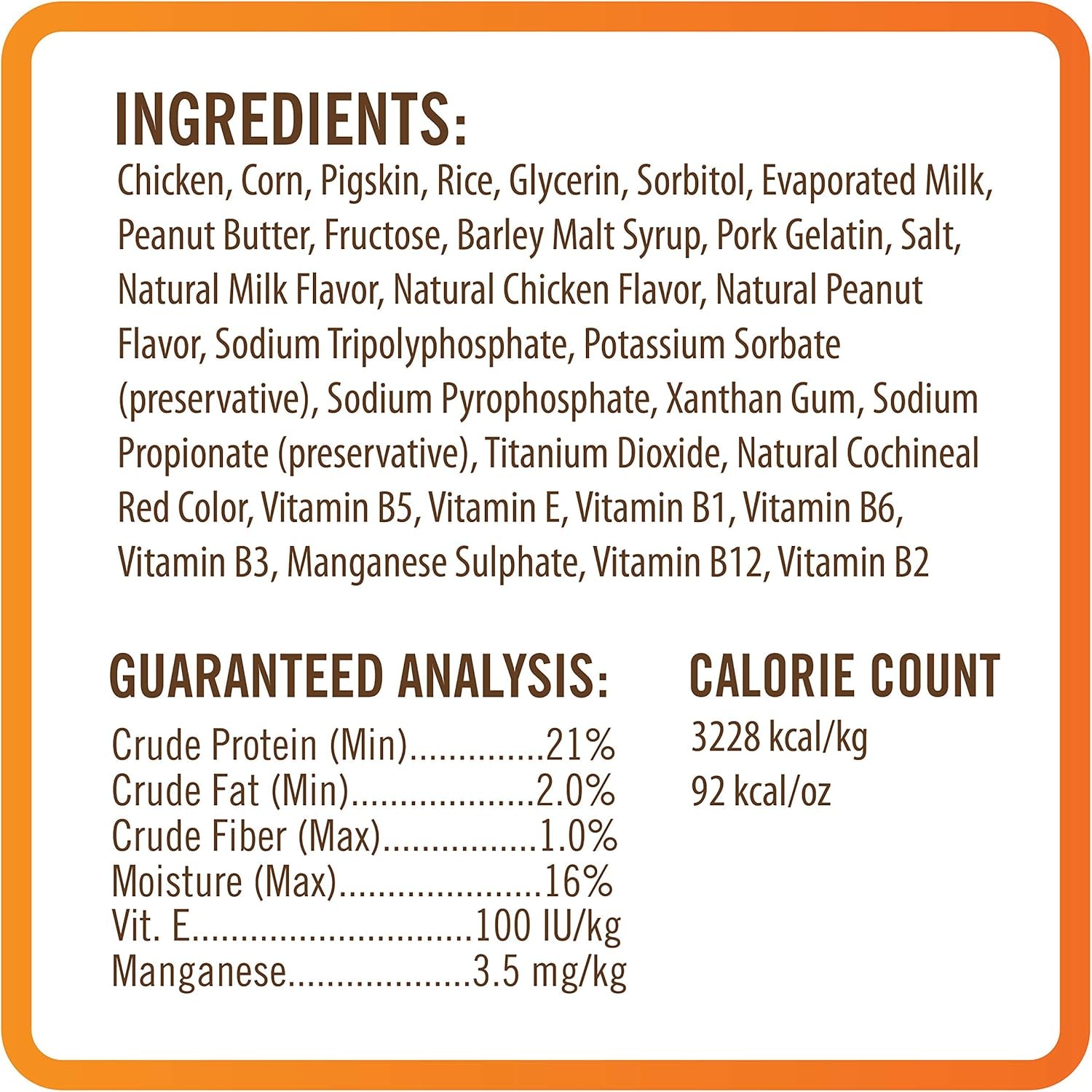 Nutrichomps Dog Chews, 5 Inch Twists, Real Chicken, Peanut Butter and Milk Flavors, 15 Count, Easy to Digest, Rawhide Free Dog Treats, Long Lasting, Vitamin and Mineral Enriched