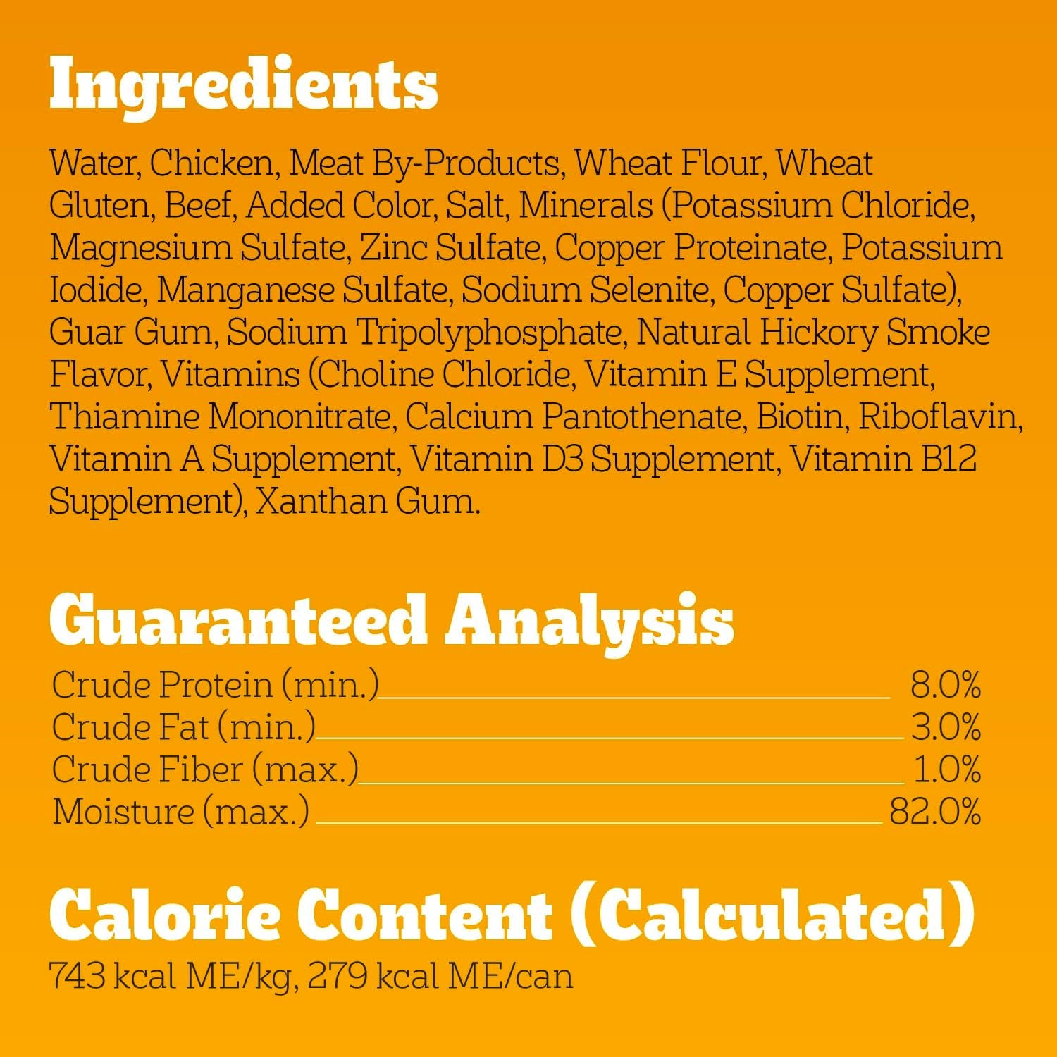 Pedigree Wet Dog Food, Choice Cuts Adult Canned Dog Food with Beef, 13.2 Oz. Cans, 12 Count