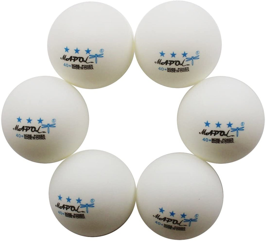 50 White 3-Star Table Tennis Ball Premium Training Ping Pong Balls