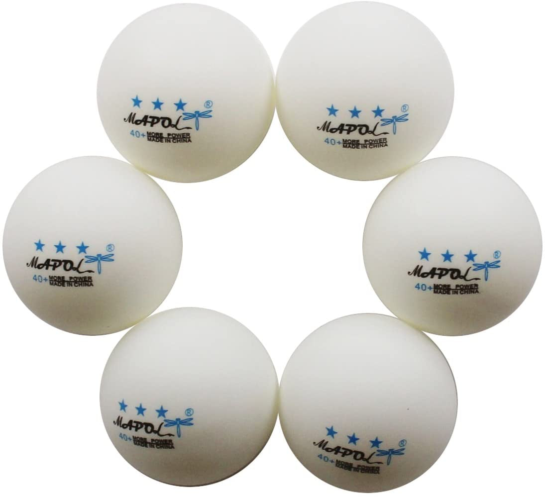 50 White 3-Star Table Tennis Ball Premium Training Ping Pong Balls