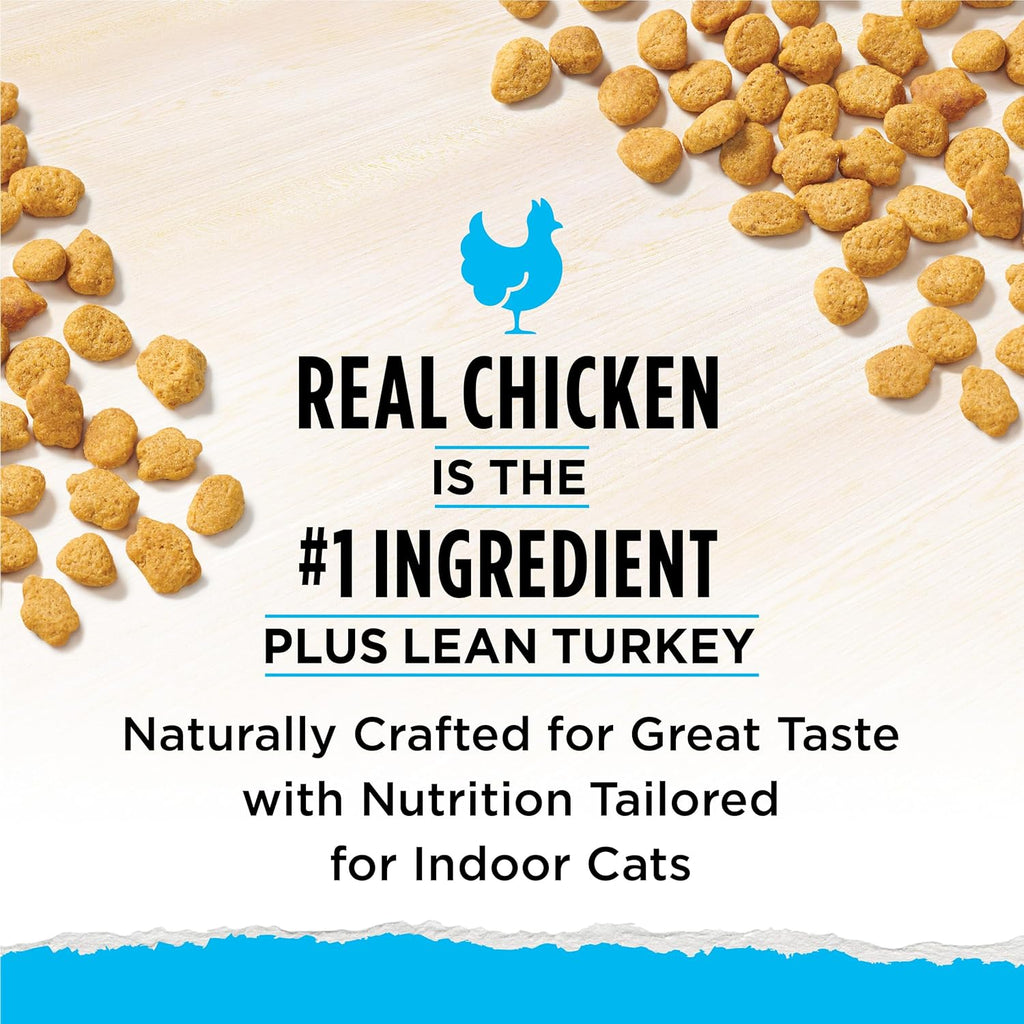 Hairball, Healthy Weight, Indoor, Natural Dry Cat Food, Naturals Indoor - 13 Lb. Bag