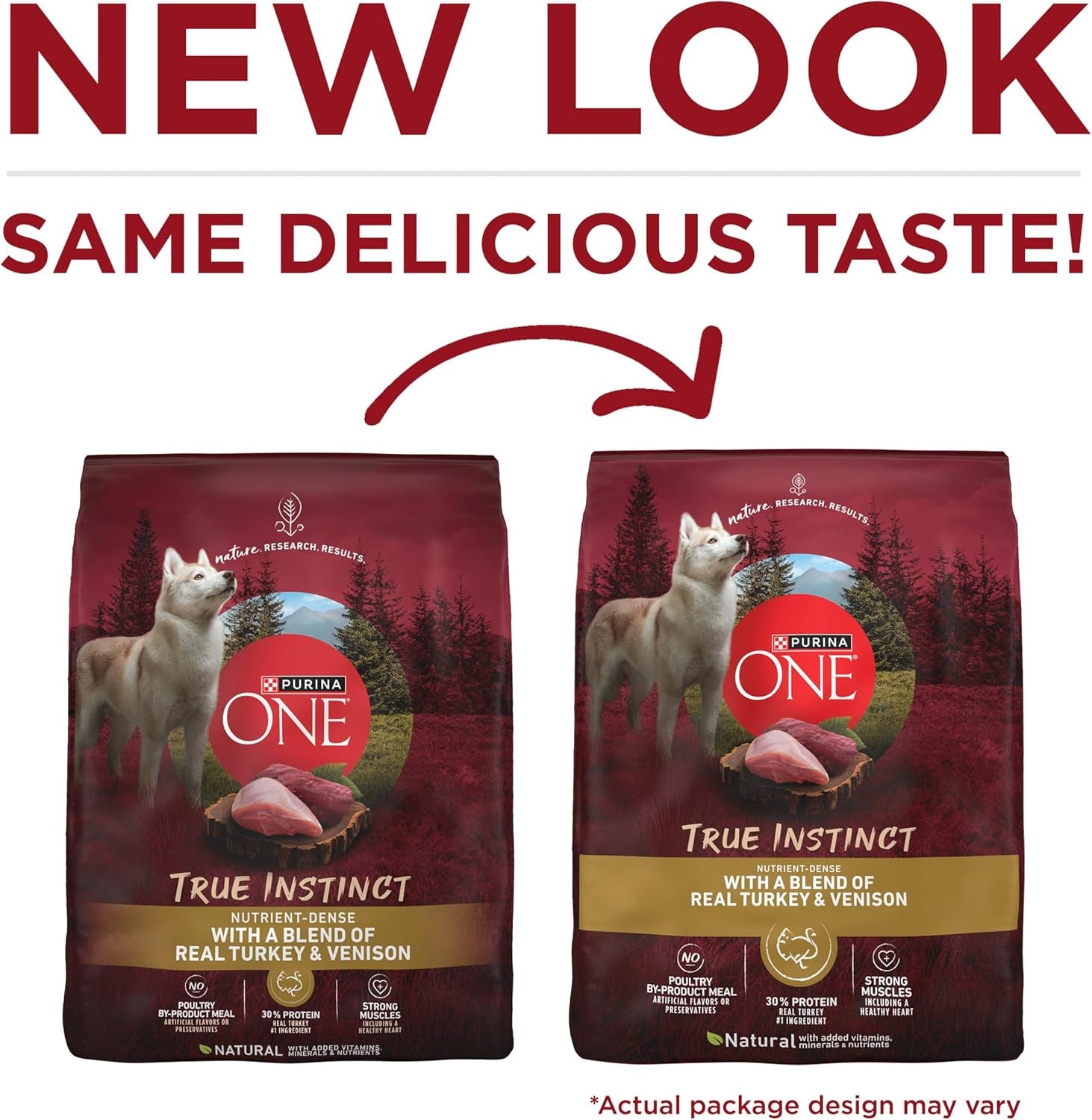 True Instinct with a Blend of Real Turkey and Venison Dry Dog Food - 7.4 Lb. Bag