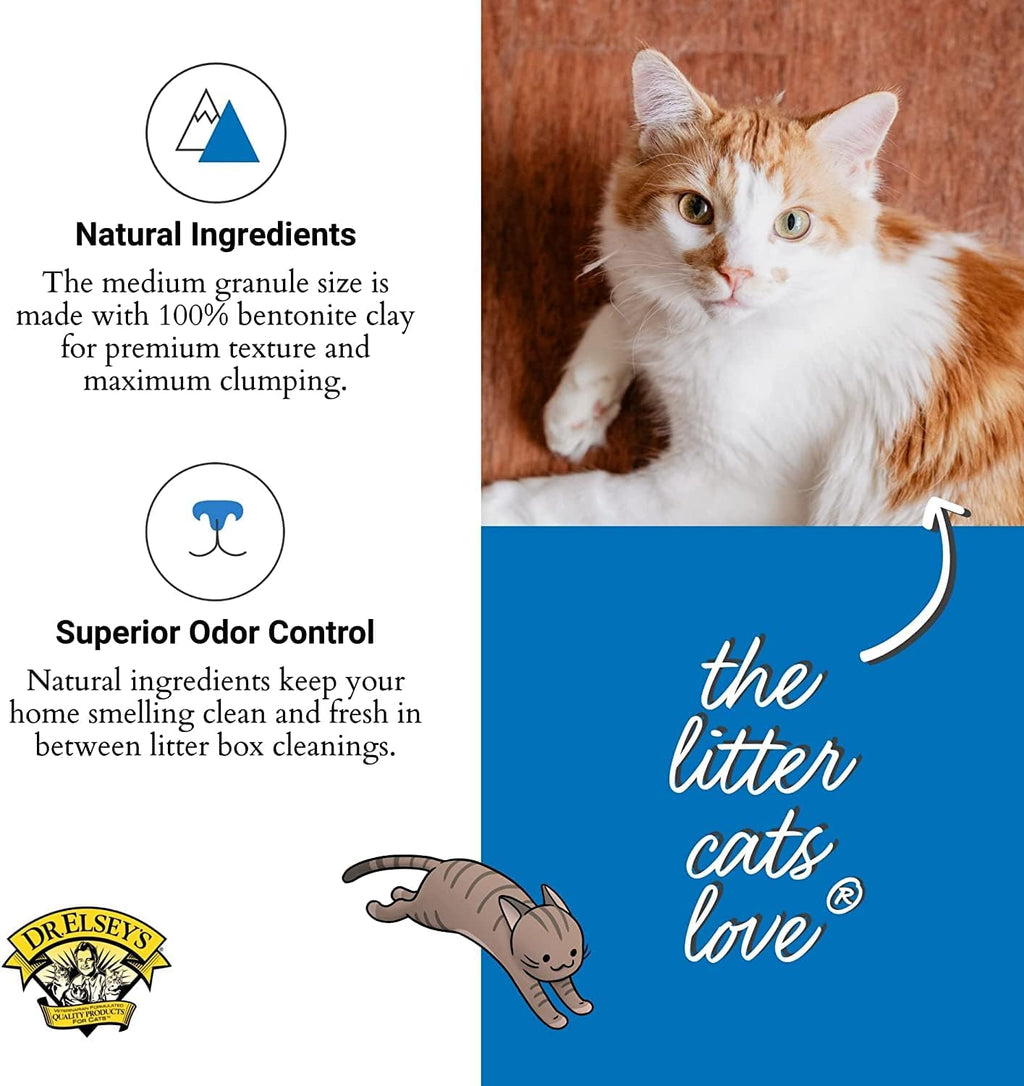 Ultra Unscented Clumping Clay Cat Litter 40 Lb. Bag