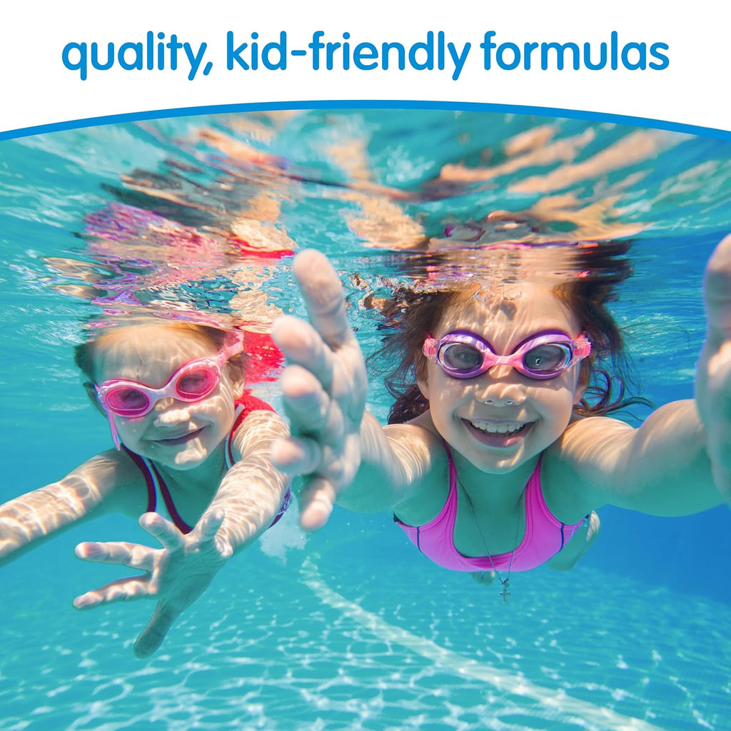 Socozy Swim Leave in Conditioner Spray & Treatment for Kids Hair (8 Fl Oz) Protects & Repairs Pool, Sun & Salt Damaged Hair, Gentle Formula with Activated Charcoal, Vitamin B5 & Sunflower Seed Extract